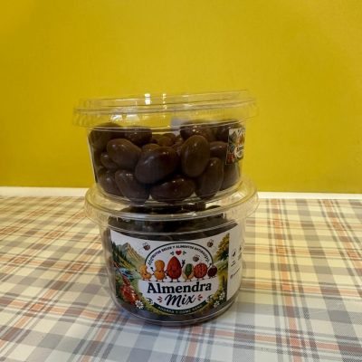 Almendras con chocolate